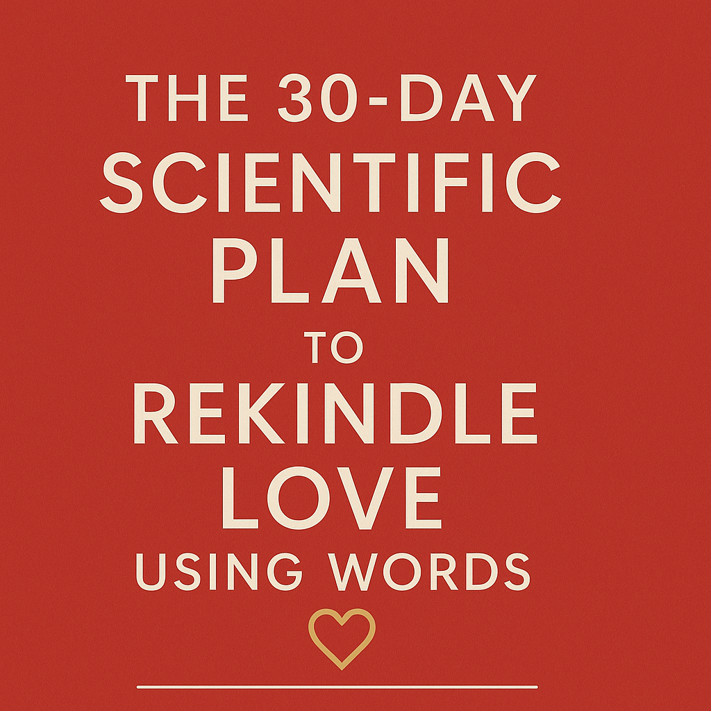 The 30-Day Scientific Plan to Rekindle Love Using SMS– Digital Guide